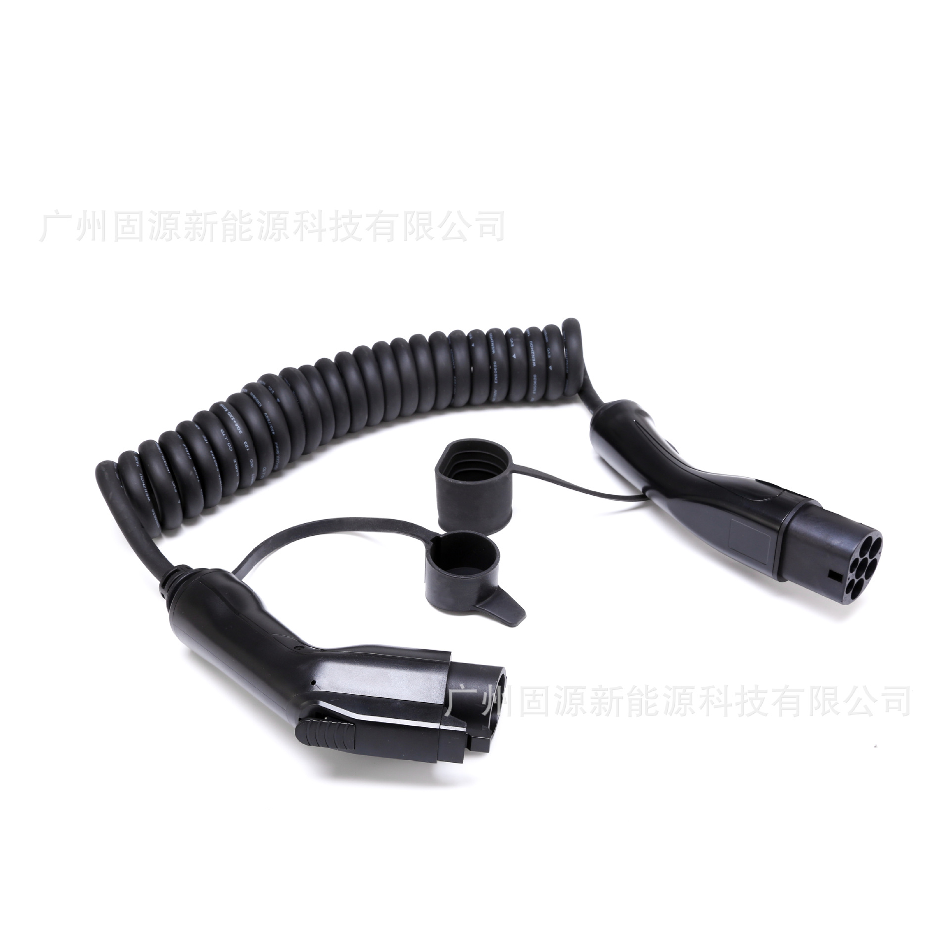 TYPE1 to TYPE2美标双枪线新能源汽车16A/32A电动汽充电枪器线