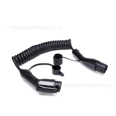 TYPE1 to TYPE2 US Standard Double Gun Line New Energy Vehicle 16A/32A Electric Steam Charging Gun Line (Elektrikli avtomobil şarj cihazları) - 32a