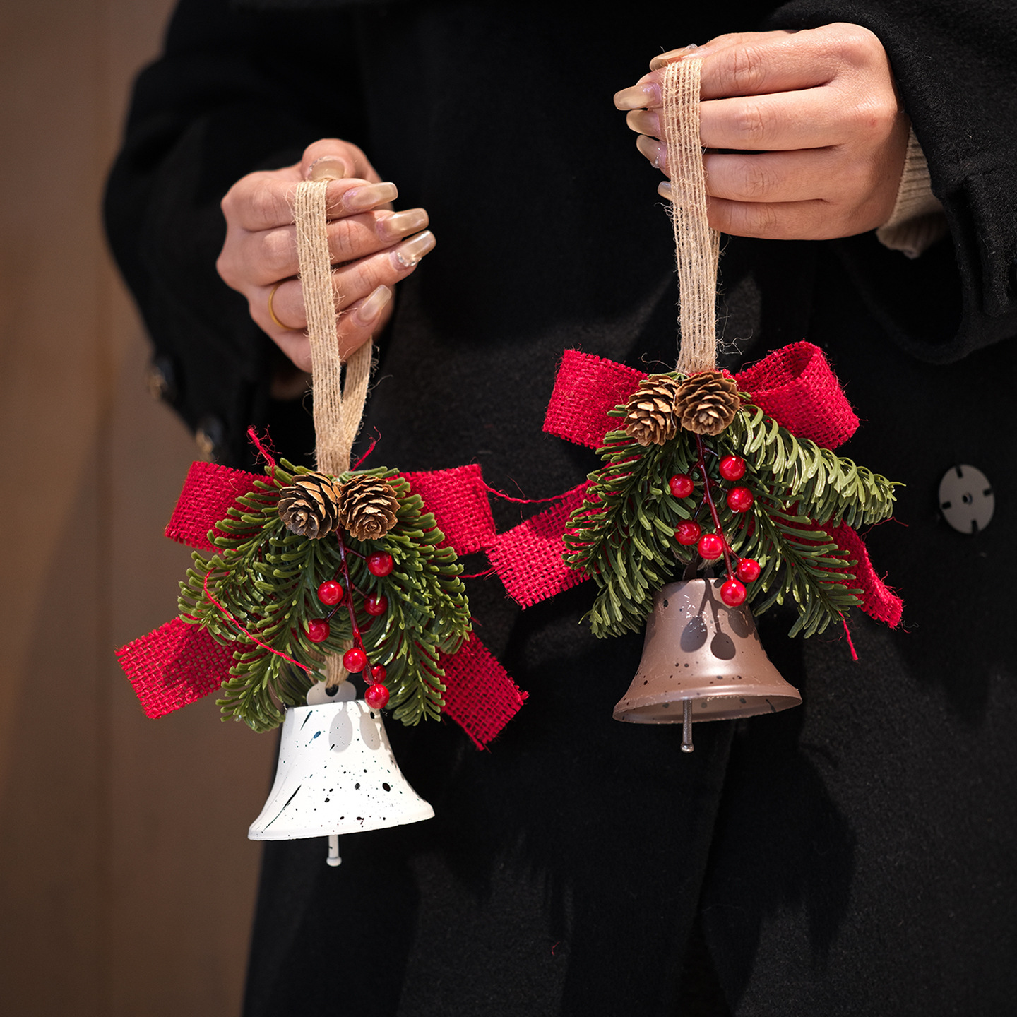 Small bell with bow