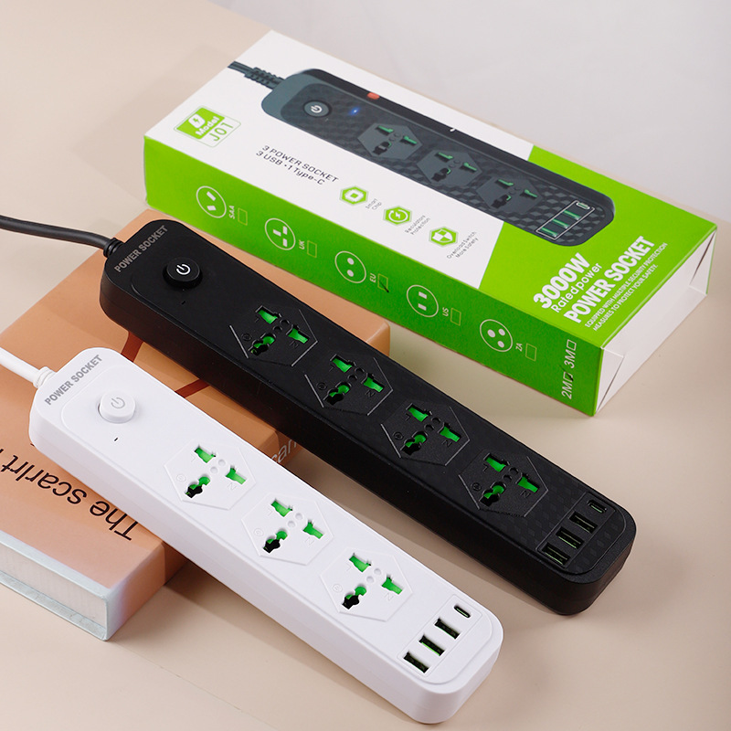 Caja de regalo de alta calidad Caja de regalo de color Caja de cartón USB TYPE-C en blanco y negro