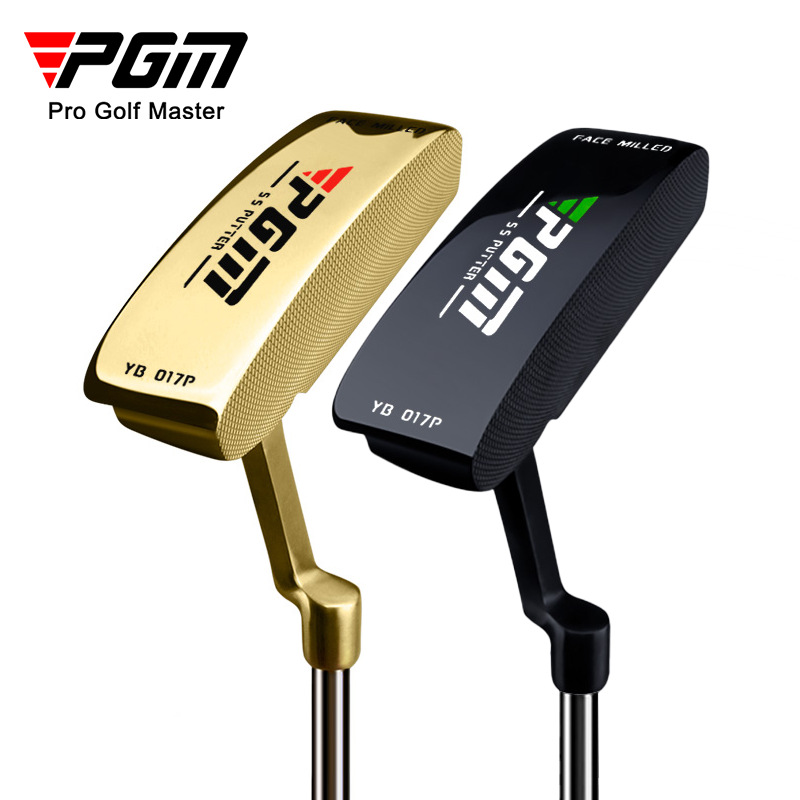 Gậy golf PGM NSR 3 putter tay phải trục thép không gỉ 34 inch — TUG033NSR 3 bé trai tay phải màu đen, TUG033NSR 3 chàng trai Tay Phải Vàng