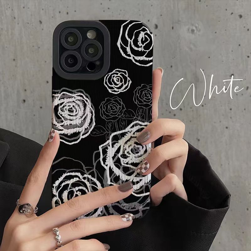 Blommigt mobilskal för samsung a71 a53 a32 skyddsfodral_voghion.com