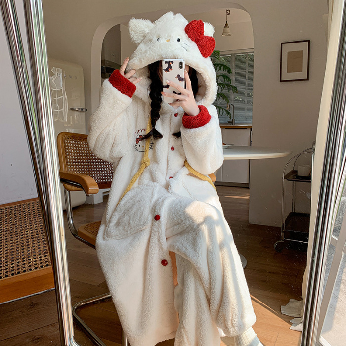 22055 고양이 잠옷 세트