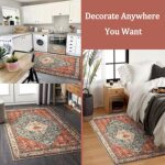 跨境亚马逊民族风仿羊绒地毯水洗底防滑耐磨地垫波斯酒店走廊地毯