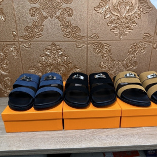 Summer Men's Fashion New Thick Bottom High-end Outdoor Slippers Casual Open Toe Outdoor Advanced Non-slip