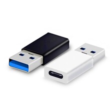 type-c母转usb3.0转接头塑胶款 typec充电数据转换头转换器