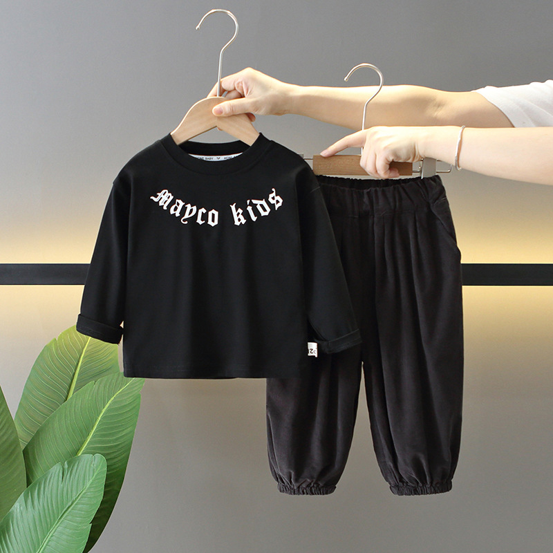 6143 Traje de otoño para niños 2025 Nuevo estilo Primavera y otoño para niños Chaquetas de camisa de niño guapo Traje de tres piezas para bebés