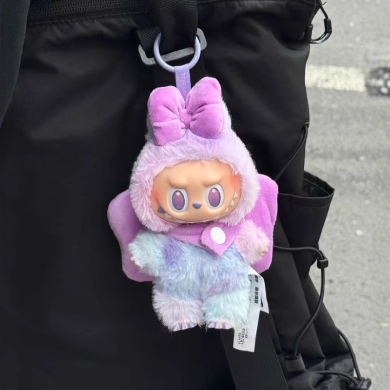 蝴蝶结娃衣bubu娃衣坐坐派对一三代盲盒布布衣服毛绒搪胶脸娃衣|undefined