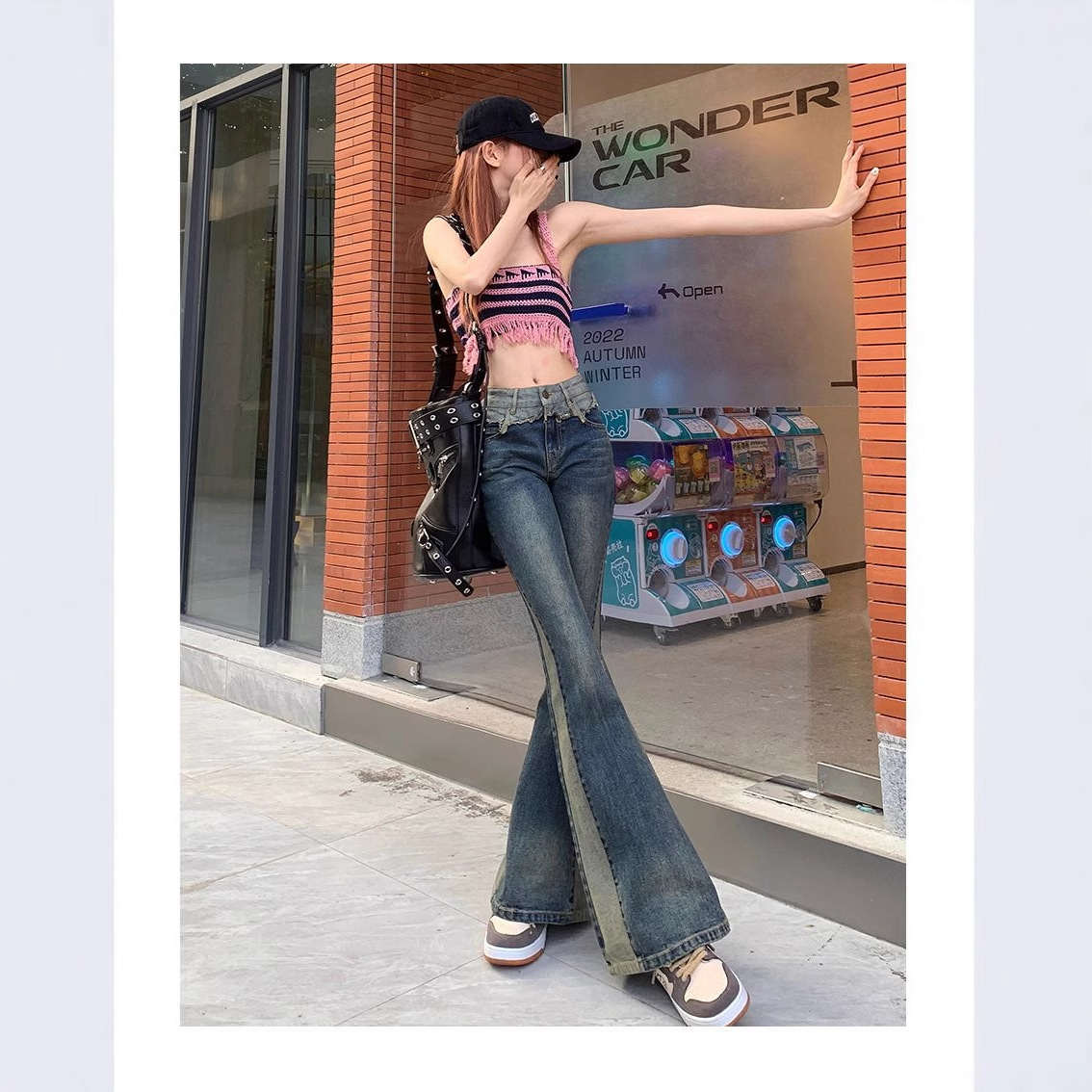Pantalón retro vaquero