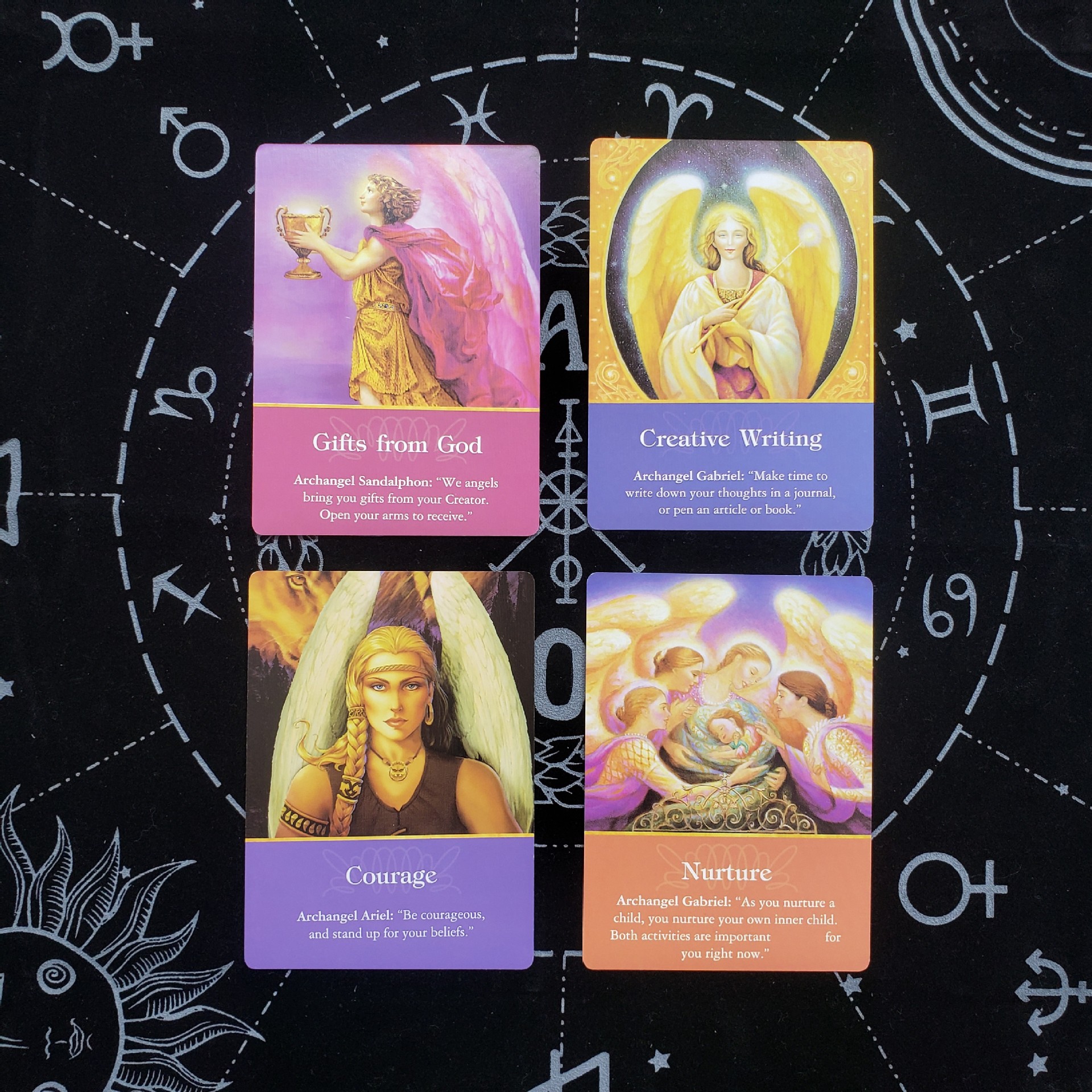 Archangel Oracle Card Game For Party Nights Strategy Card Deck_voghion.com