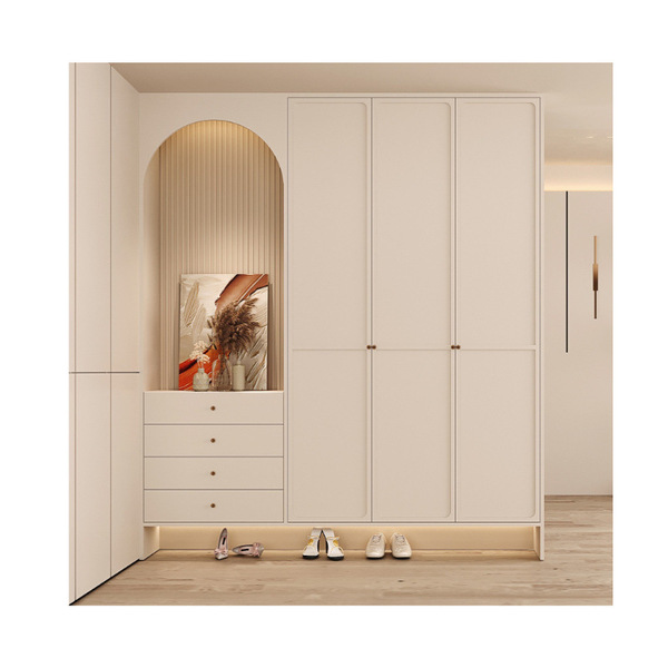 French skeleton line door panel whole house custom wardrobe ENF…