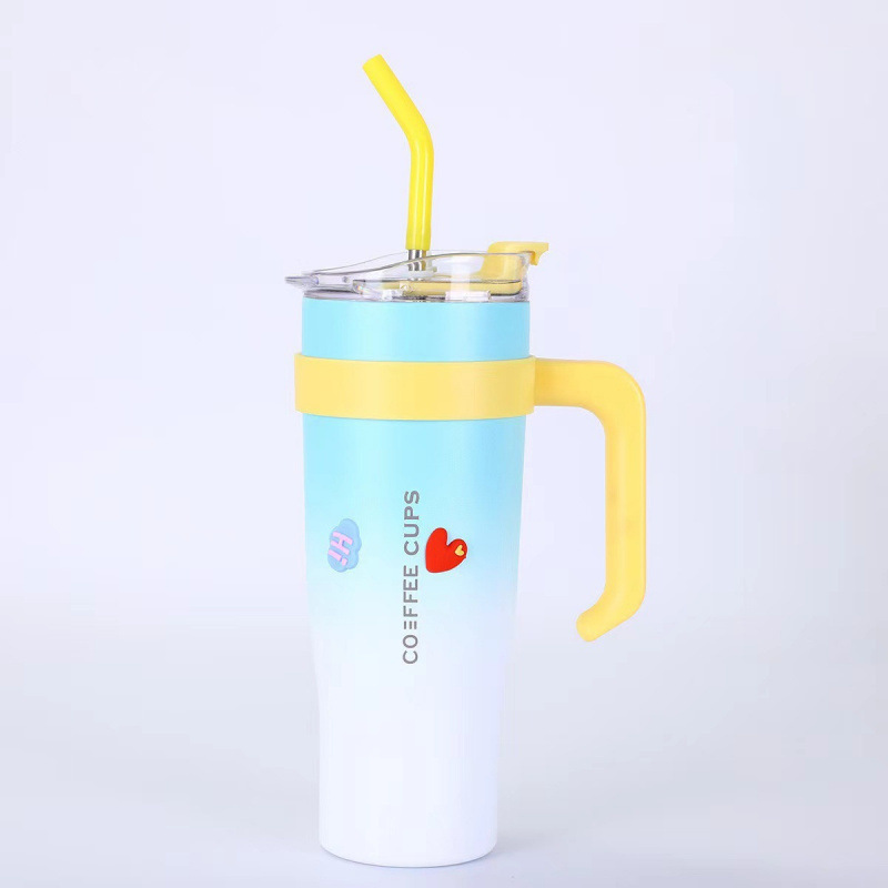 山姆巨型杯巨型保温杯不锈钢水杯大容量水杯.吸管杯|undefined
