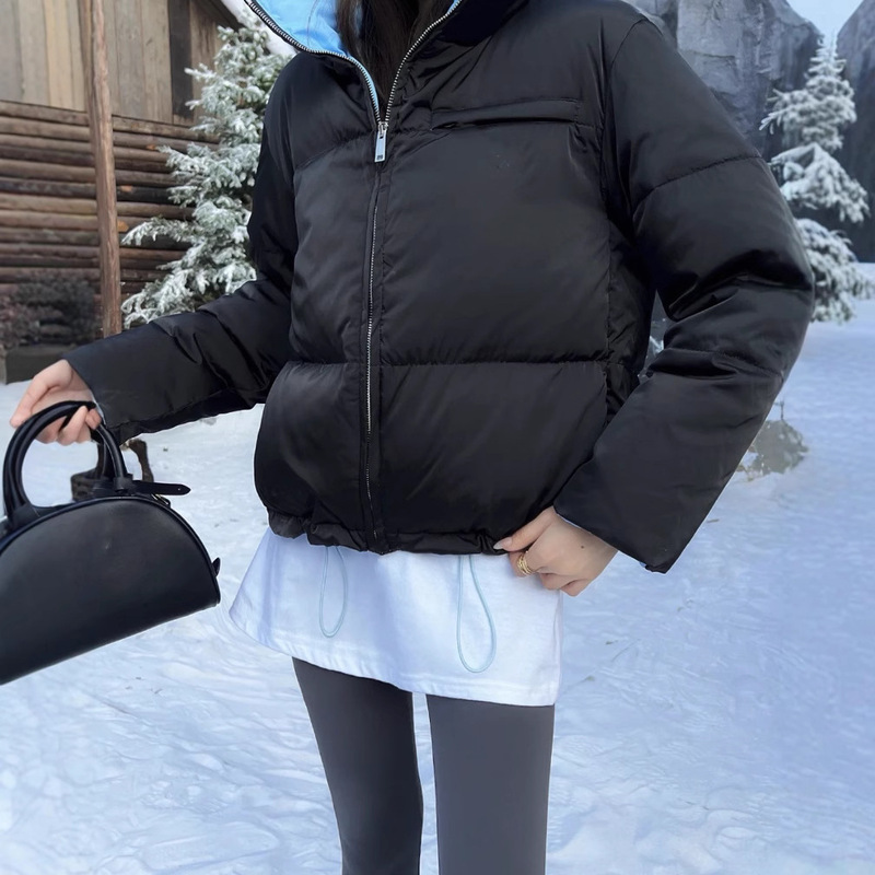 Dujia Version in Stock Mjia 2024 Autumn and Winter New Women's Zipper Hooded down Jacket Trendyy Fashion Versatile Style Dujia Version in Stock Mjia 2024 Autumn and Winter New Women's Zipper Hooded down Jacket Trendyy Fashion Versatile Style