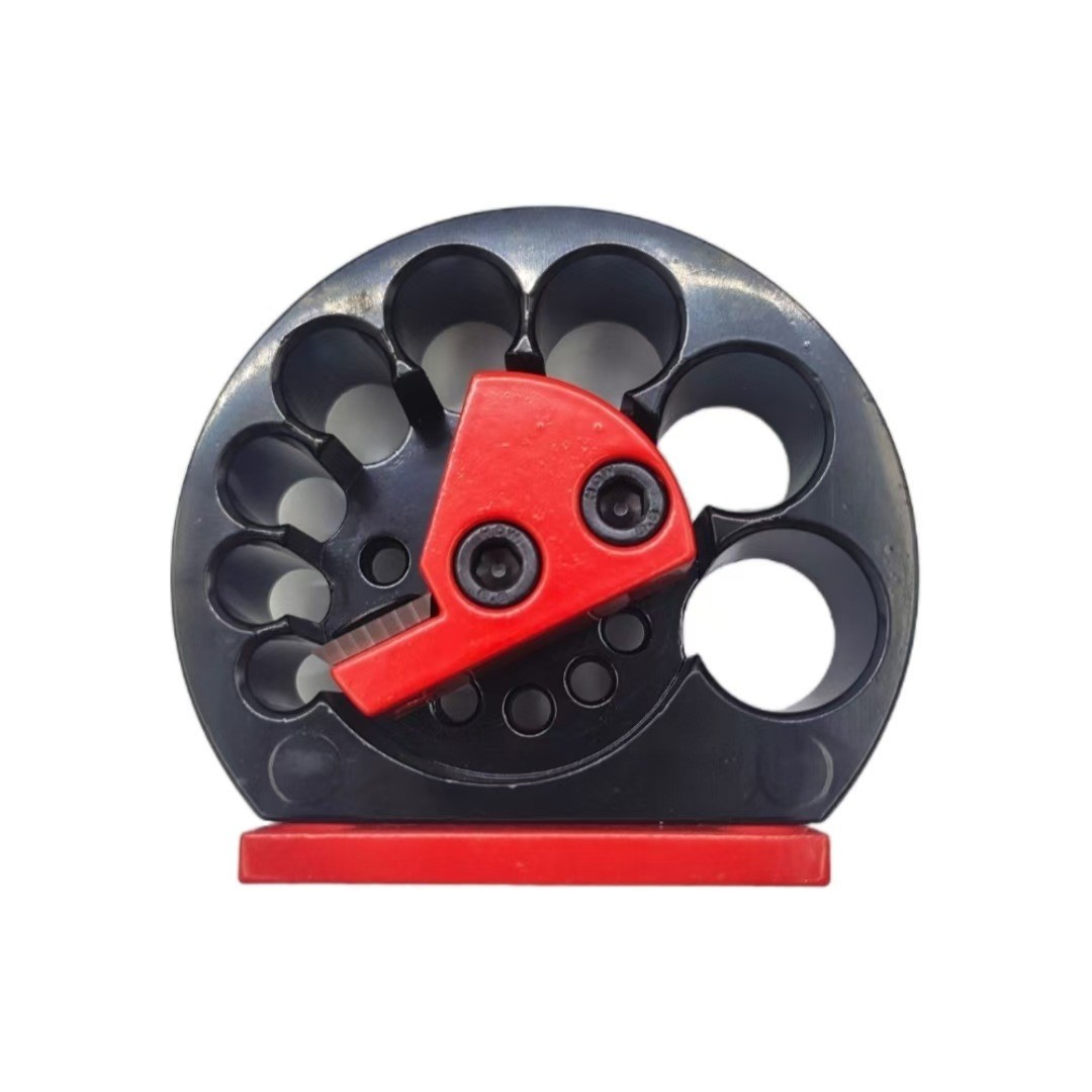 Multifunctional Aluminum Alloy Electric Drill Car Round Wooden Bar Adjustable Auxiliary Tool Accessories Round Wooden Dowel Hardware Woodworking Household