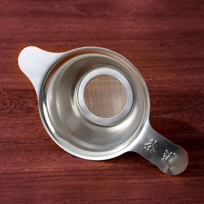 Tea set with accessories stainless steel, glass cigarette holder, tea cup