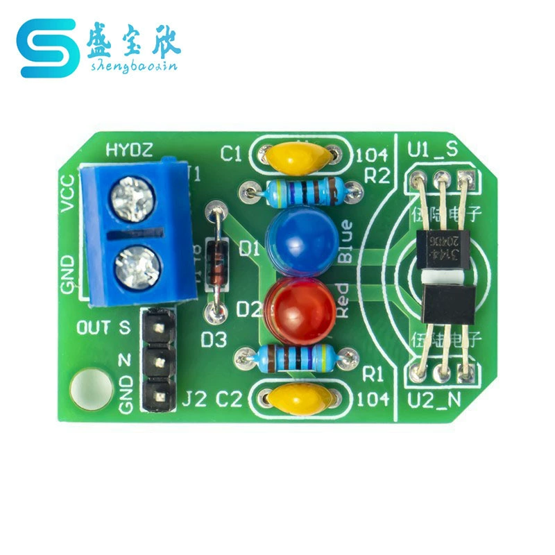 Датчик Холла, магнитный резольвер, набор для самостоятельной сборки, технология определения северного и южного полюсов, электронное производство, TJ-56-473