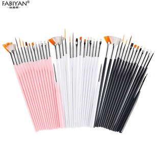 15-Piece Nail Art Pen Set with Liner Pens, Painting Pens, Dotting Pens, Flower Needle Pens, Fan-Shaped Flower Painting Pens, and Phototherapy Pens for Cross-Border Sales