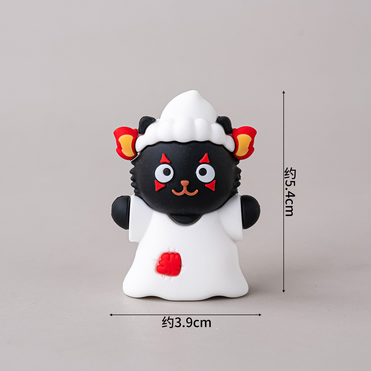 软胶幽灵猫1个