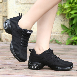 Soft Sole Modern Dance Shoes Adult Wholesale 2023 New Square Dance Shoes Dance Shoes Women Spring Dance Shoes Black