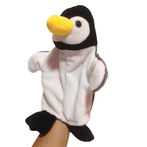 Creative New Marine Animals Penguin Octopus Seal Plush Hand Puppet Toy Children's Ragdoll Finger Doll Wholesale