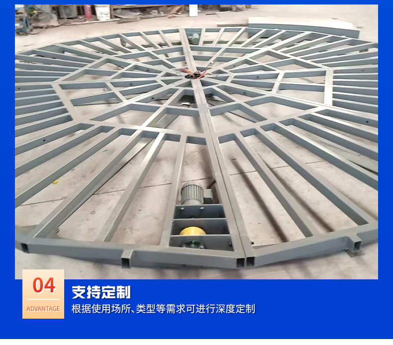 Custom-made rotating and elevating stage by manufacturer for karaoke halls, concerts, 4S shops, and small simple elevating and rotating exhibition stands for cars