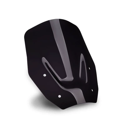 Motorcycle front windshield Modified Height-Increasing Windshield, Waterbird - black