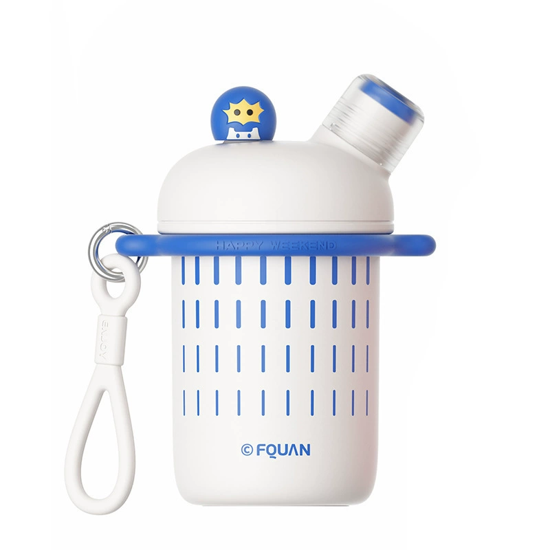 富全 Creative cartoon handheld glass with glass, shoulder bag for elementary school students