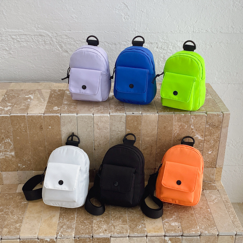 Bolsos coreanos para niños y niñas, bolsos de pecho de estilo extranjero mini al aire libre, bolsos de mochila casuales para padres e hijos, nuevos bolsos de comercio exterior transfronterizos para niños