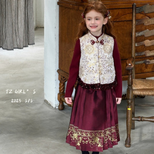 ���i���ͯ�bŮͯ����ʽ���L�R��ȹ���b��ͯ�tɫ�R�װ���ȹ������