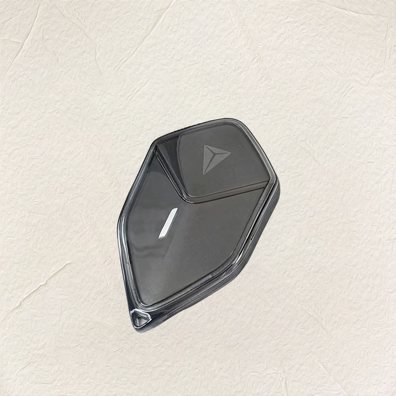 진한 파란색 키 커버 투명 검정색