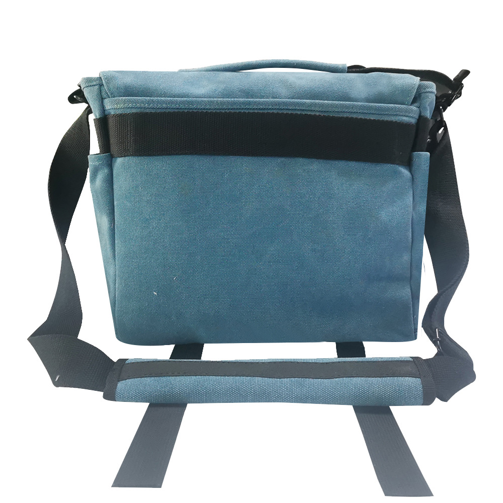 한국 스타일 유행 캔버스 어깨 카메라 가방 학생 대용량 방수 내마모성 SLR 마이크로 단일 사진 가방 크로스 바디 백