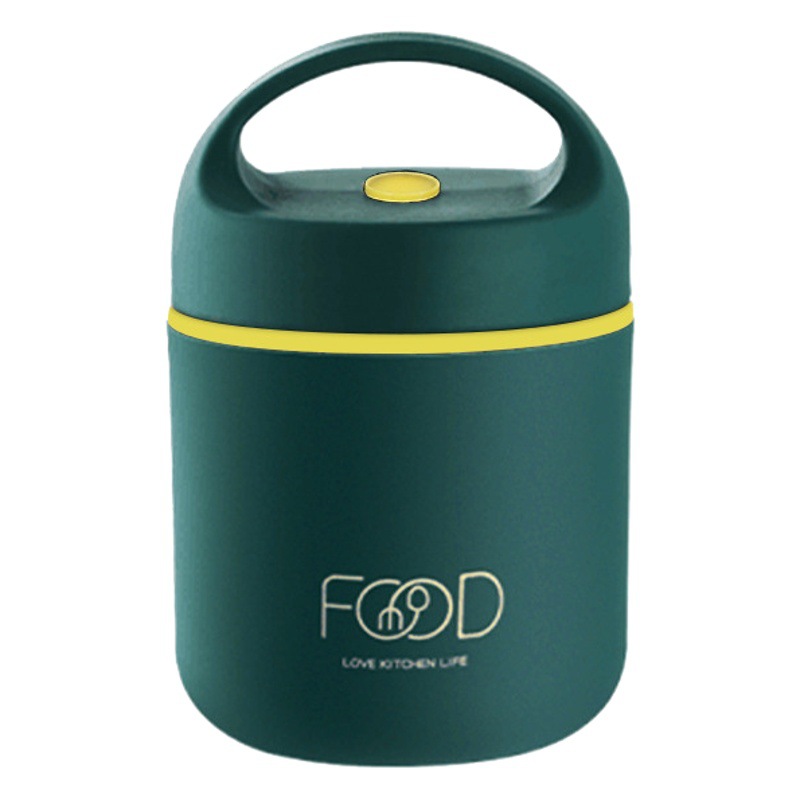 304 de acero inoxidable mini taza de desayuno mango sellado aislamiento portátil al aire libre taza de leche portátil taza de sopa puede