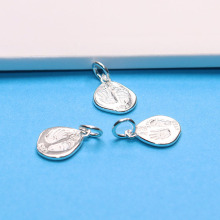 S925���y�͹�ӡ����������������DIY�ֹ����K����朵�����