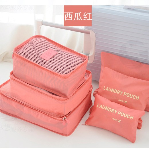 旅行家具収納6点セットスーツケース整理バッグ衣類収納セット衣類収納