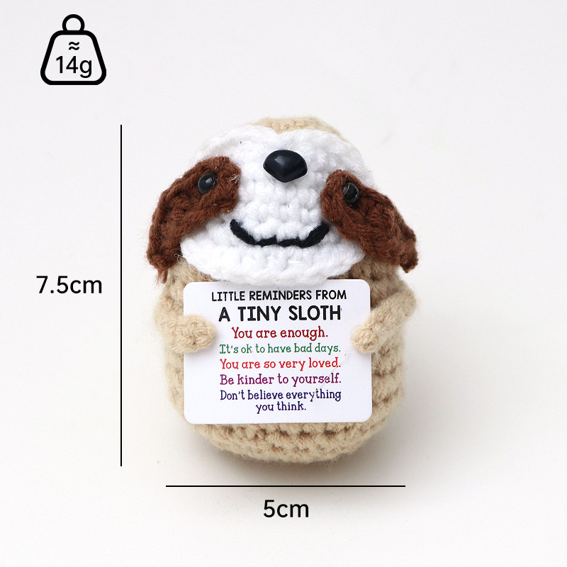 나무늘보 카키 컬러 L 카드