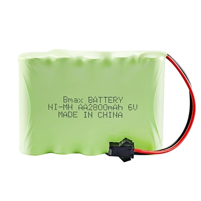 Remote control car 6V2800mAH battery pack Ni-MH rechargeable toy door lock SM Black plug AA rechargeable battery pack (Hibrid akkumulyator batareyaları) - 6v-2800mah-sm-black-plug