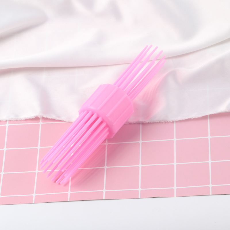 Peine para Teñido de Cabello — Herramienta de Peluquería de Plástico para Peinado y Rizado