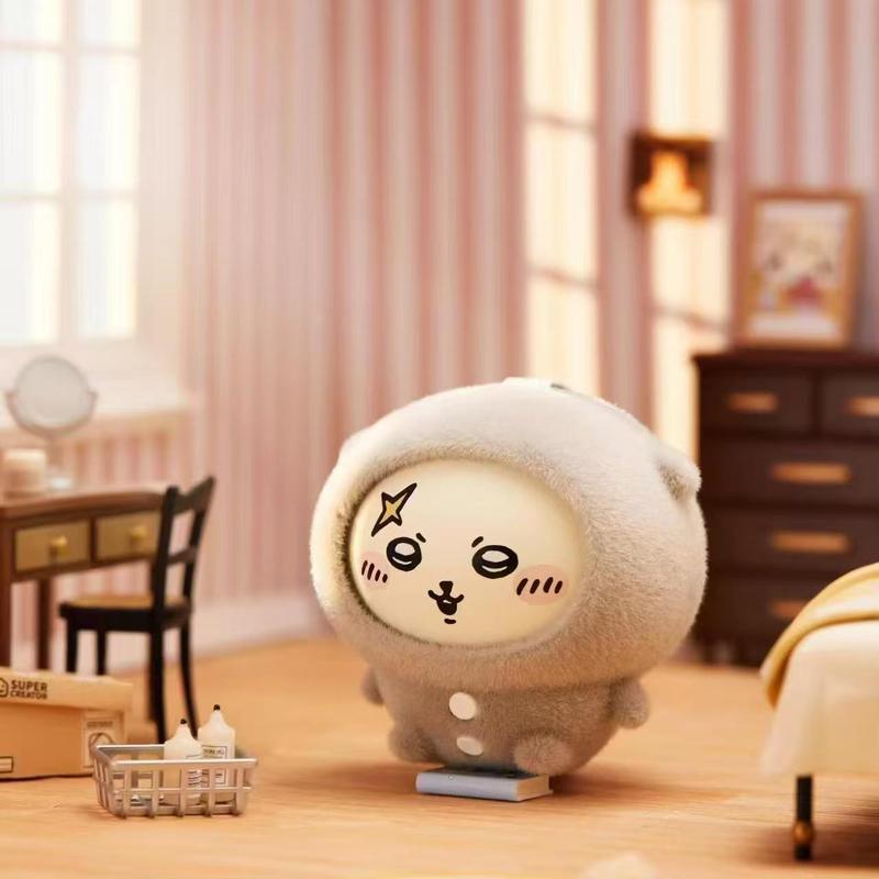 トレンディなちいかわちいかわブラインドボックスパジャマパーティー顔変更ビニールフィギュアシリーズペンダントホリデーギフト|undefined