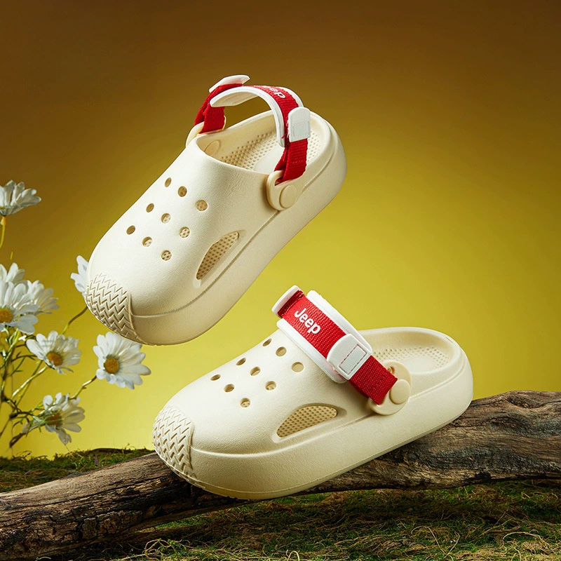 Jeep, children's slippers for boys, summer sandals, beach non-slip beach footwear, comfortable footwear, soft sole, family style