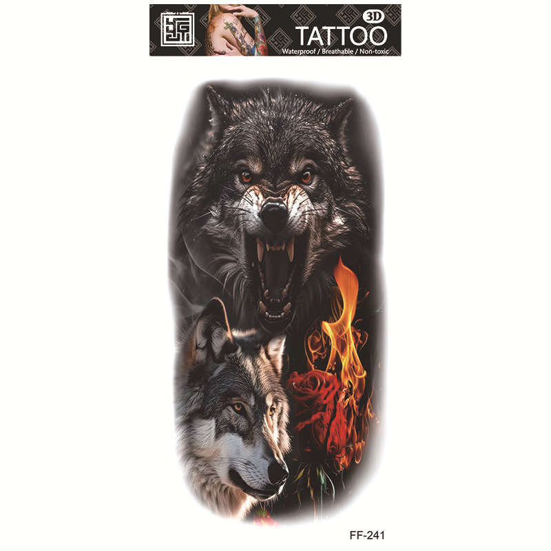 Tatuajes Temporales Impermeables de Papel de Transferencia al Agua para Cuerpo Entero image 47