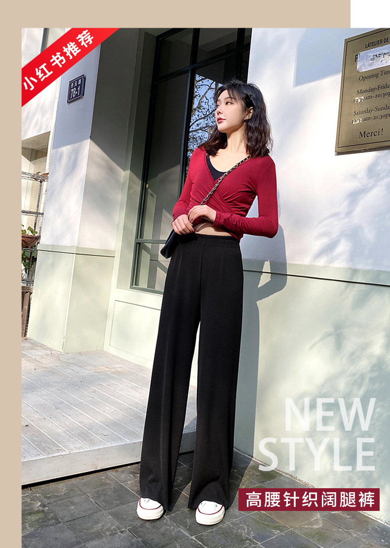 Pentalon léger en tricot - Ref 3434535 Image 21