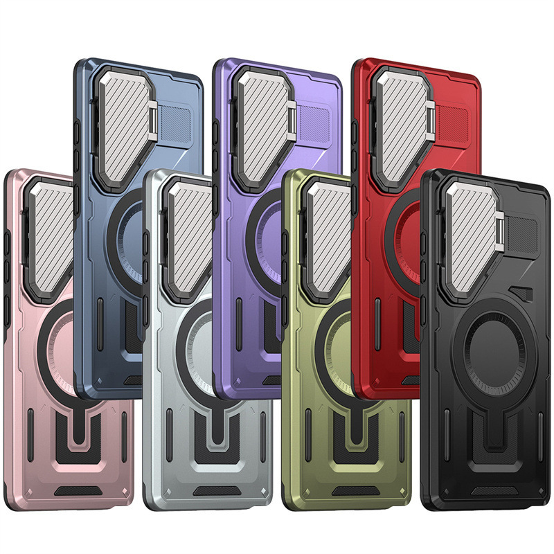 Lens Holder Samsung S26 Phone Case S25Edge Compatible S24 Magnetic A16 Cross-Border A56 Foreign Trade A26/A15