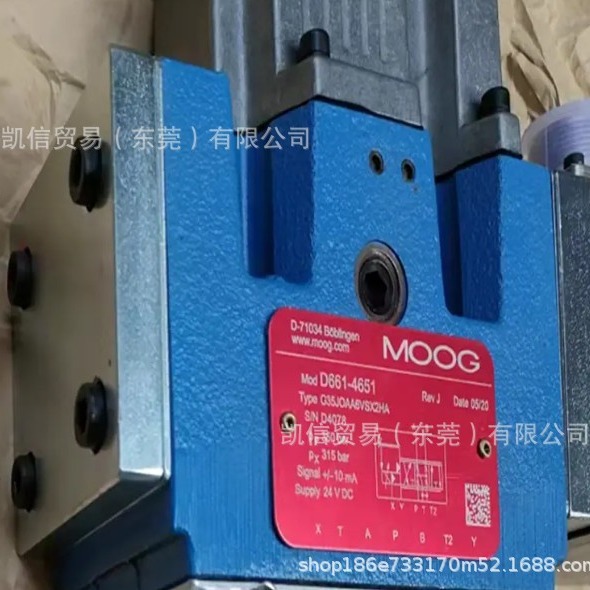 美国 MOOG 穆格 D661-4651 伺服阀 原装正品  现货  议价