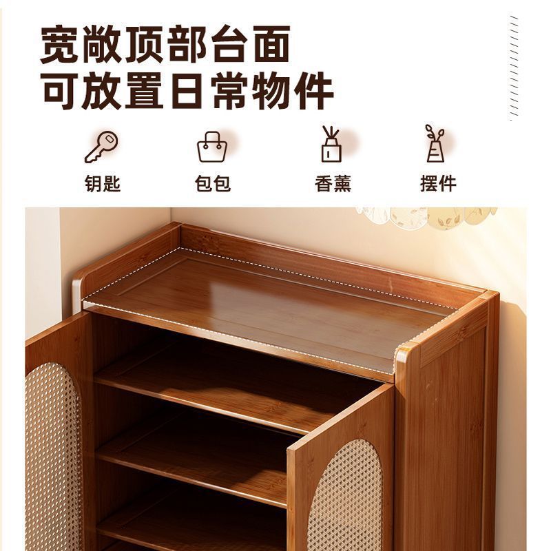 鞋柜多层家用门口入户小窄鞋架简易出租房用2025新款防尘置物架子|undefined