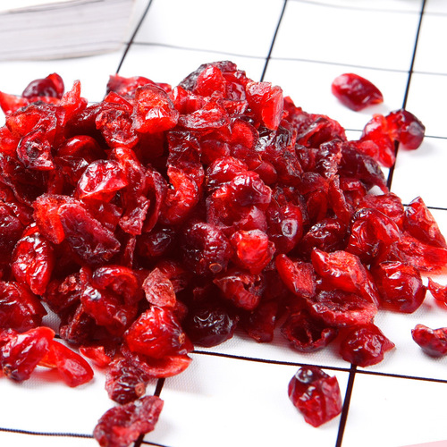 Wholesale of fresh dried cranberries 500g bagged dried cranberry snowflake snacks for baking