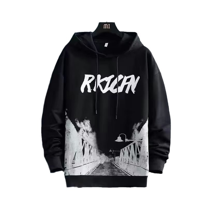 Niños traje de deportes Otoño e Invierno nueva juventud moda marca casual suéter flojo pantalones conjunto