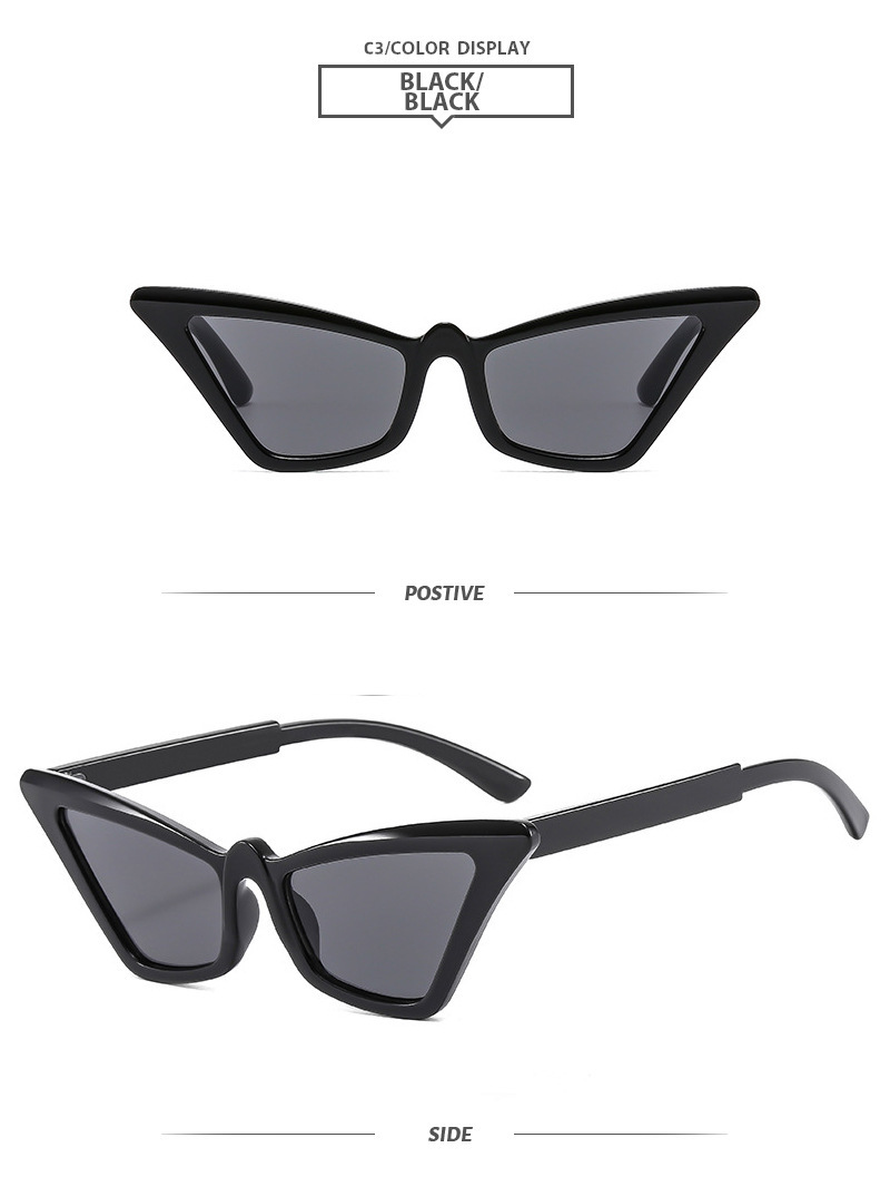 50g Weight Full Frame Glasses Structure Sunglasses Classification UV400 Protection, Resin Lens Material Butterfly Frame Glasses Style Casual, Outdoor, Selfie Occasion Color Block, Solid Color Pattern Unisex Gender Cool Style Style Cool Style Color Block Solid Color UV400 Protection Resin Butterfly Frame Full Frame Women's Sunglasses 5
