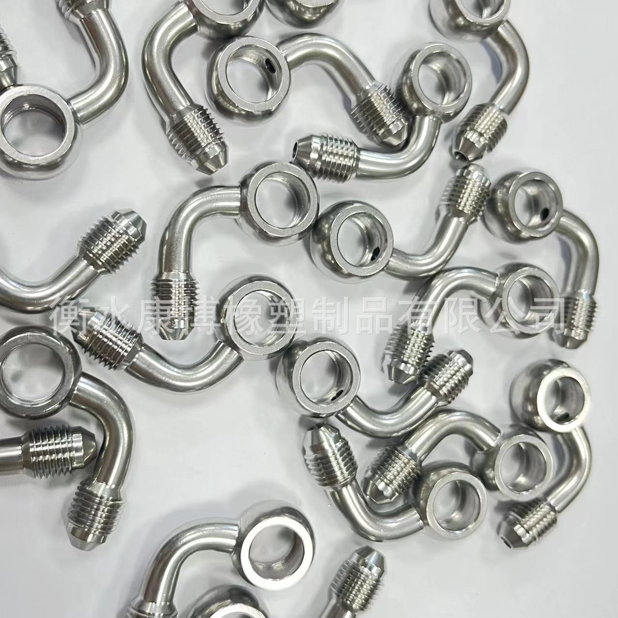 AN3不锈钢水平90度球形接头