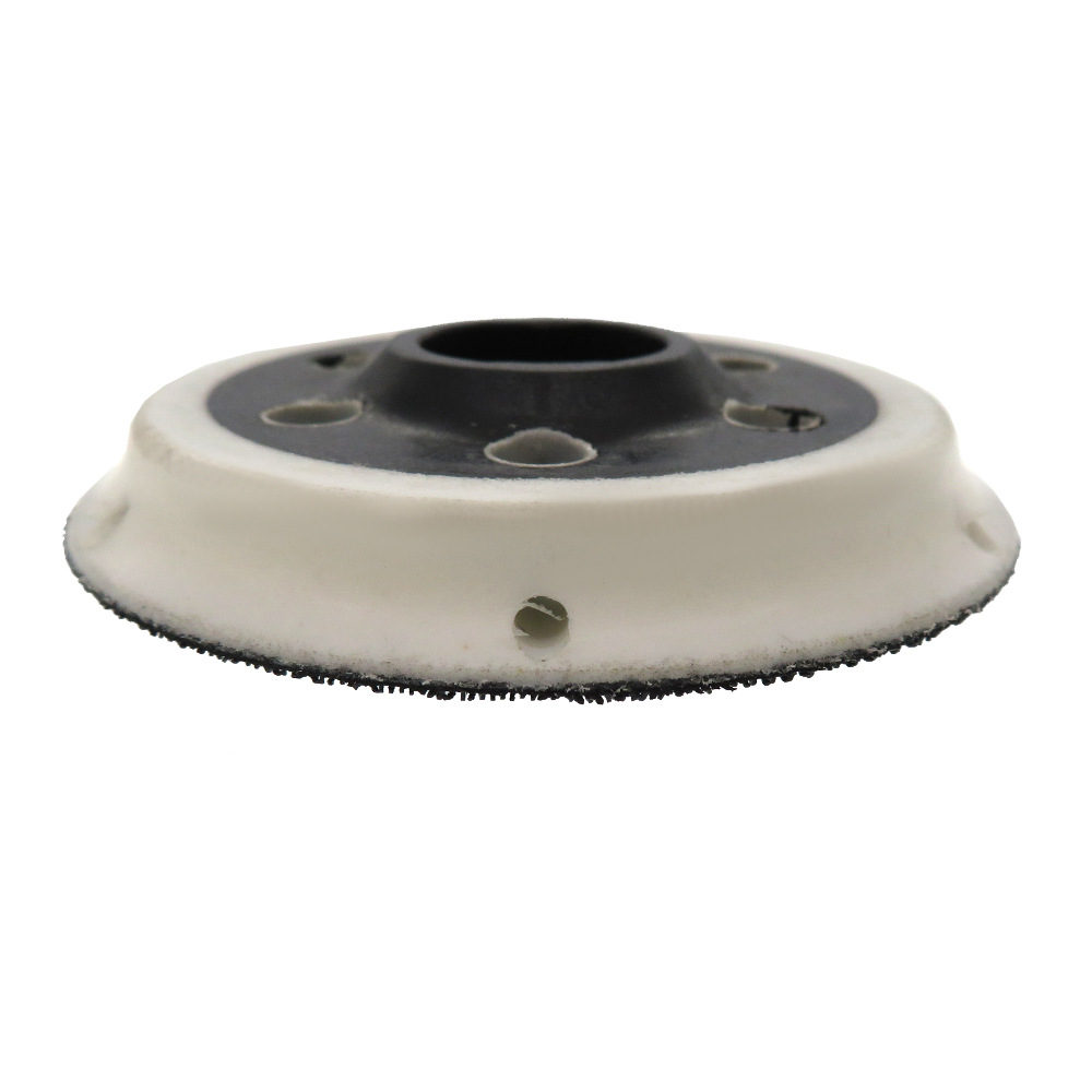 Lubei 사자 3 인치 6 홀 화이트 PU 짧은 후크 벨크로 트레이