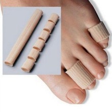 源头工厂15cm 纤维可裁剪保护硅胶重叠脚趾套脚趾分趾套 可裁剪纤